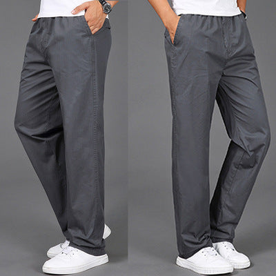Men's Cargo Pants Straight Fit Triacetate Fiber