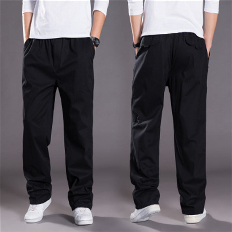 Men's Cargo Pants Straight Fit Triacetate Fiber