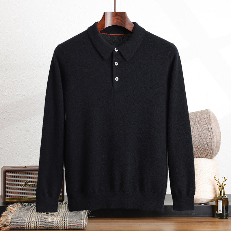 Men's Cashmere Knit Base Layer