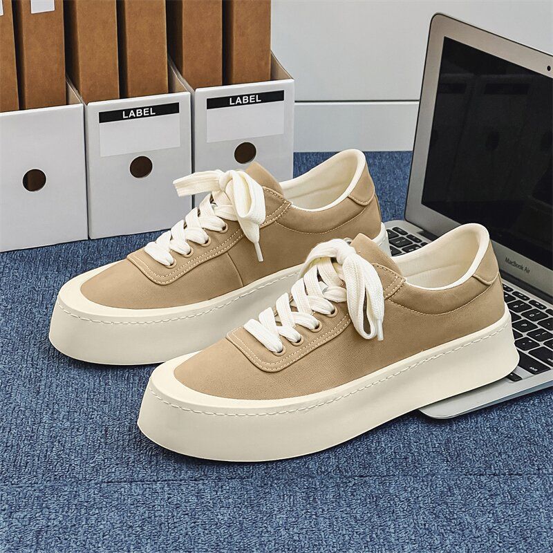 Men's Casual Breathable Canvas Sneakers