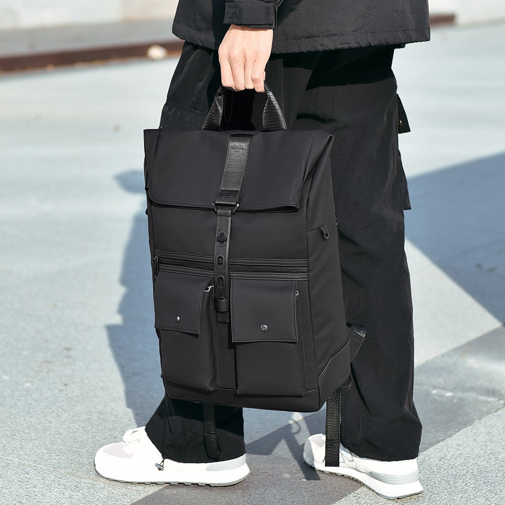 Men's Casual Business Backpack with Laptop Compartment