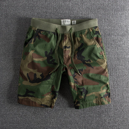 Men's Casual Camouflage Shorts Loose Fit Summer Sports Shorts