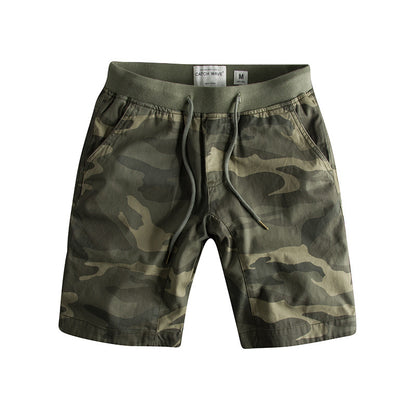 Men's Casual Camouflage Shorts Loose Fit Summer Sports Shorts
