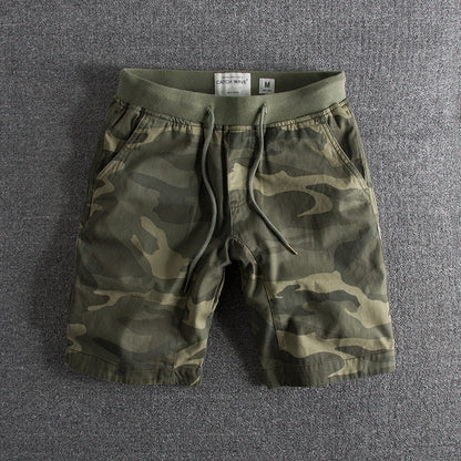 Men's Casual Camouflage Shorts Loose Fit Summer Sports Shorts