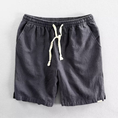 Men's Casual Cotton Linen Summer Shorts