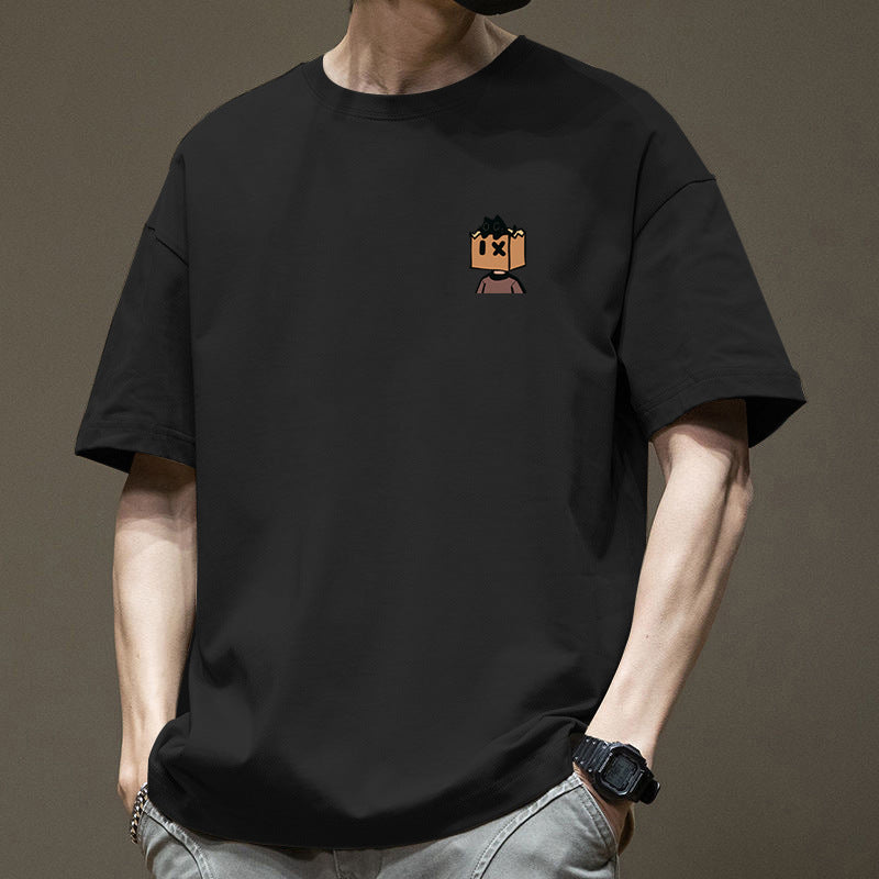 Men's Casual Cotton Short Sleeve T-shirt