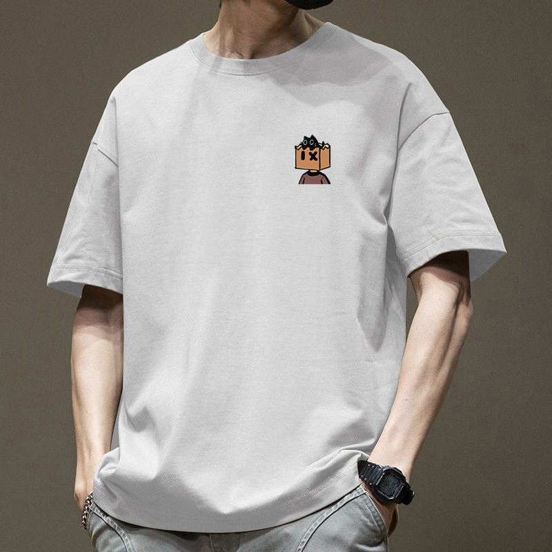 Men's Casual Cotton Short Sleeve T-shirt