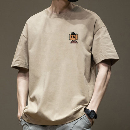 Men's Casual Cotton Short Sleeve T-shirt
