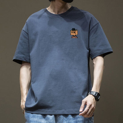 Men's Casual Cotton Short Sleeve T-shirt