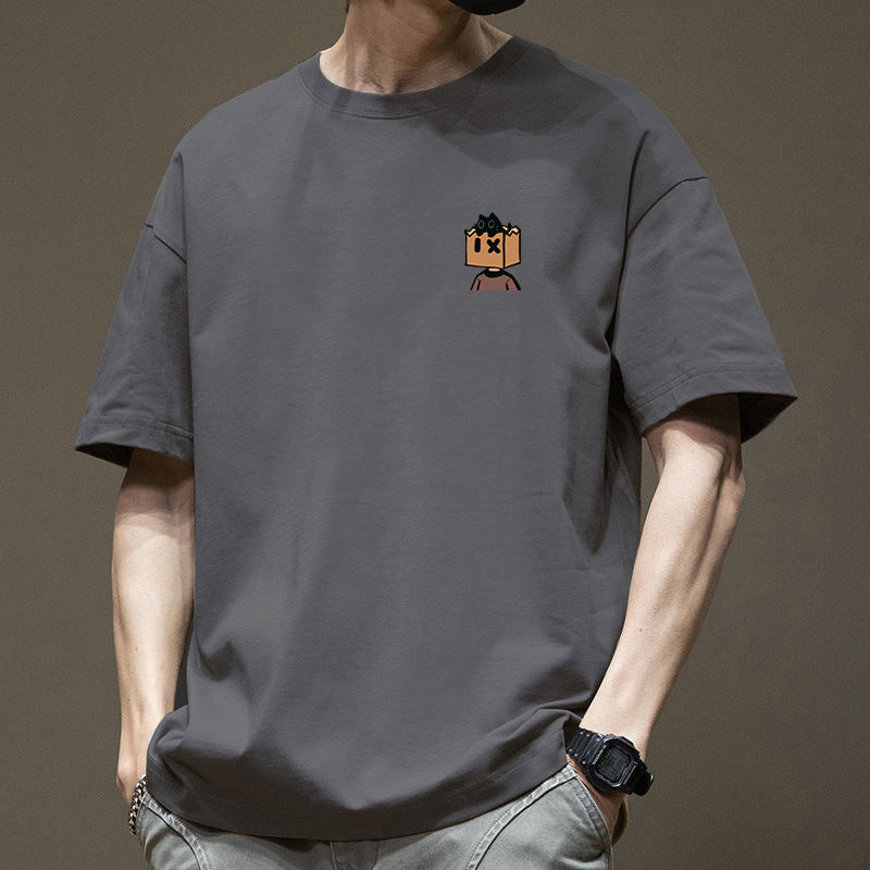 Men's Casual Cotton Short Sleeve T-shirt