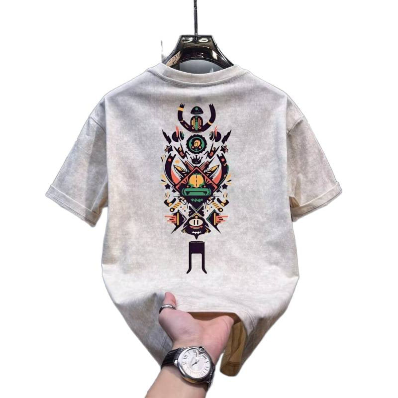 Men's Casual Cotton Short Sleeve T-Shirt