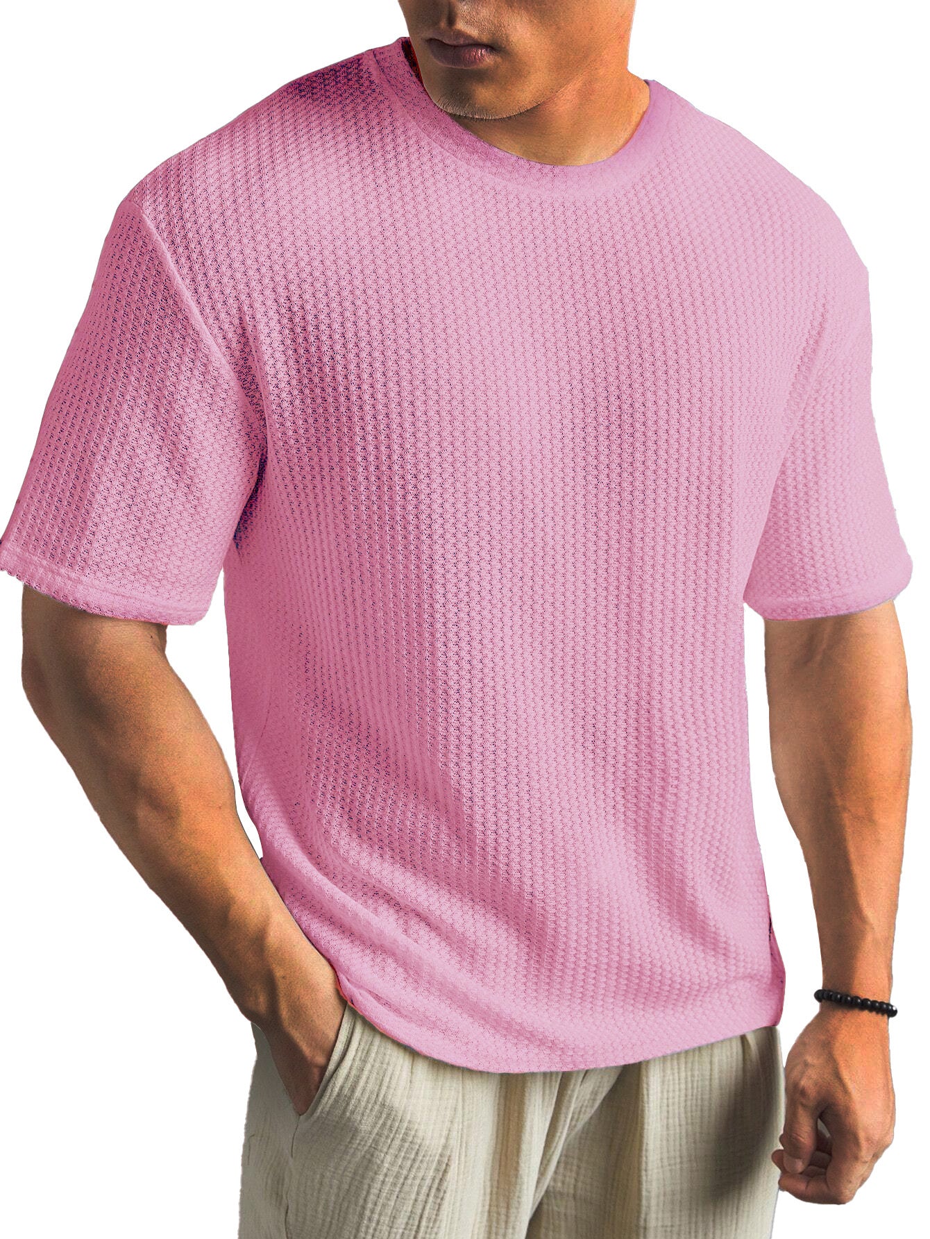 Men's Casual Cotton Short Sleeve T-Shirt