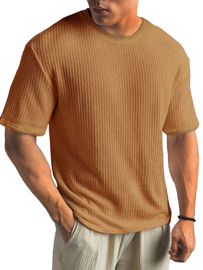 Men's Casual Cotton Short Sleeve T-Shirt