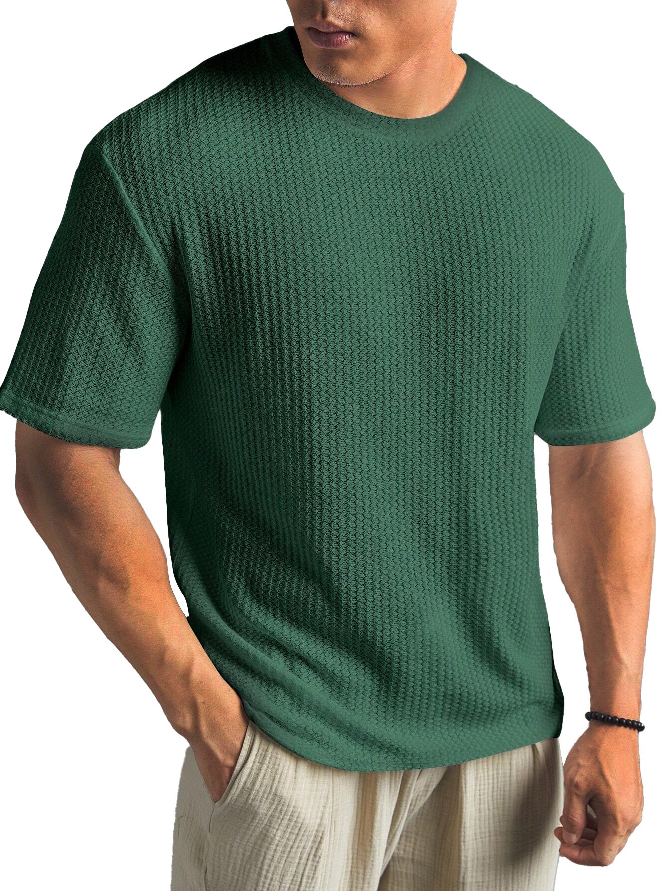 Men's Casual Cotton Short Sleeve T-Shirt