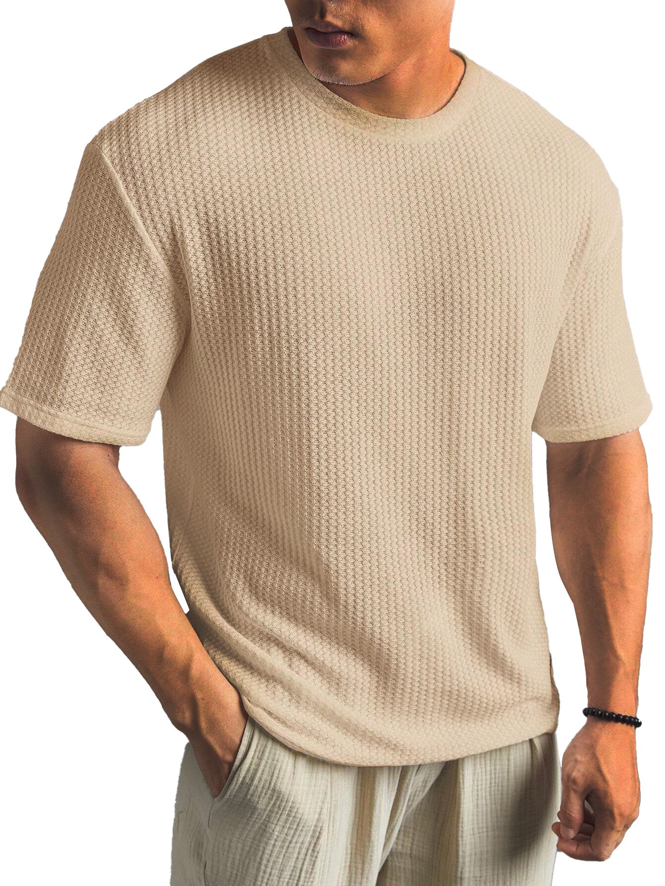 Men's Casual Cotton Short Sleeve T-Shirt
