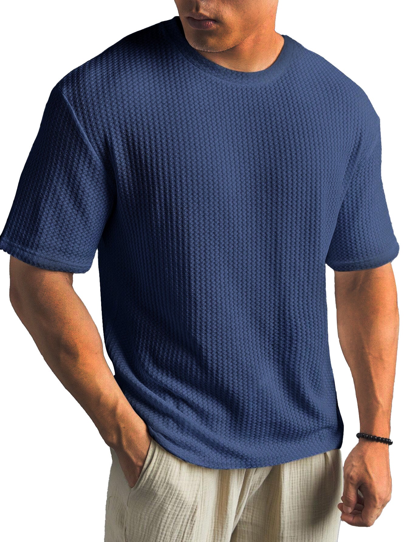 Men's Casual Cotton Short Sleeve T-Shirt