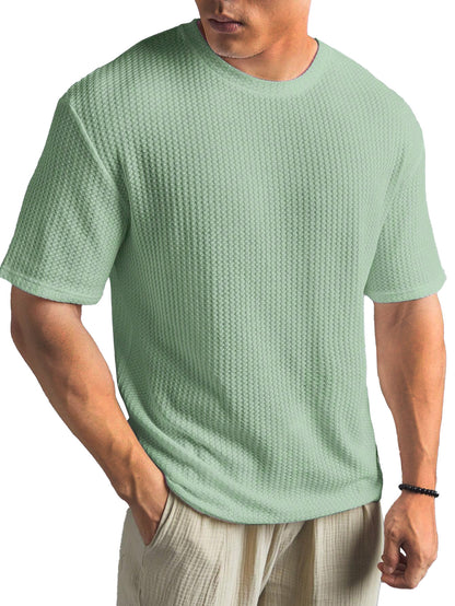 Men's Casual Cotton Short Sleeve T-Shirt