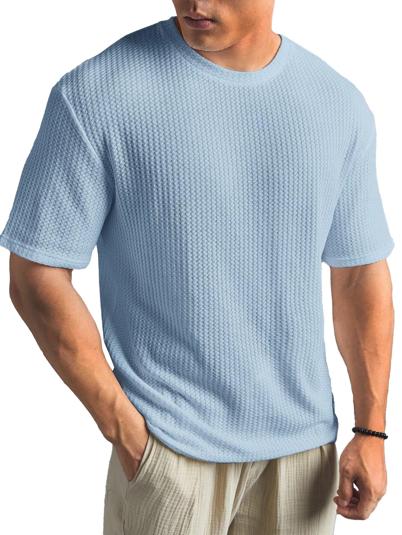 Men's Casual Cotton Short Sleeve T-Shirt