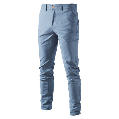Men's Casual Cotton Trousers