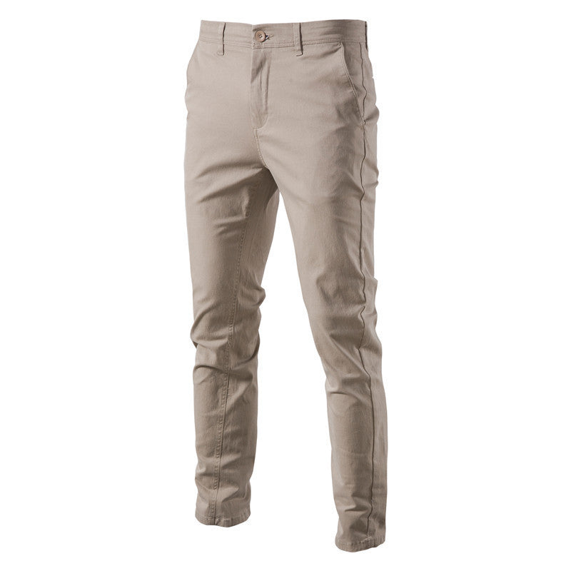 Men's Casual Cotton Trousers