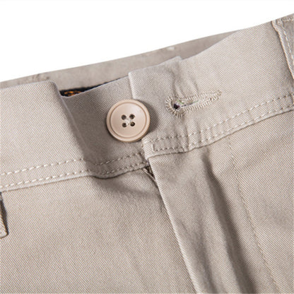 Men's Casual Cotton Trousers
