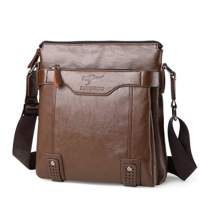 Men's casual crossbody bag with one shoulder