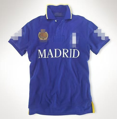 Men's Casual Embroidered Polo Shirt