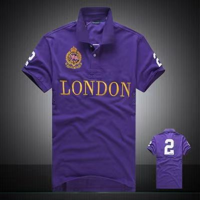 Men's Casual Embroidered Polo Shirt