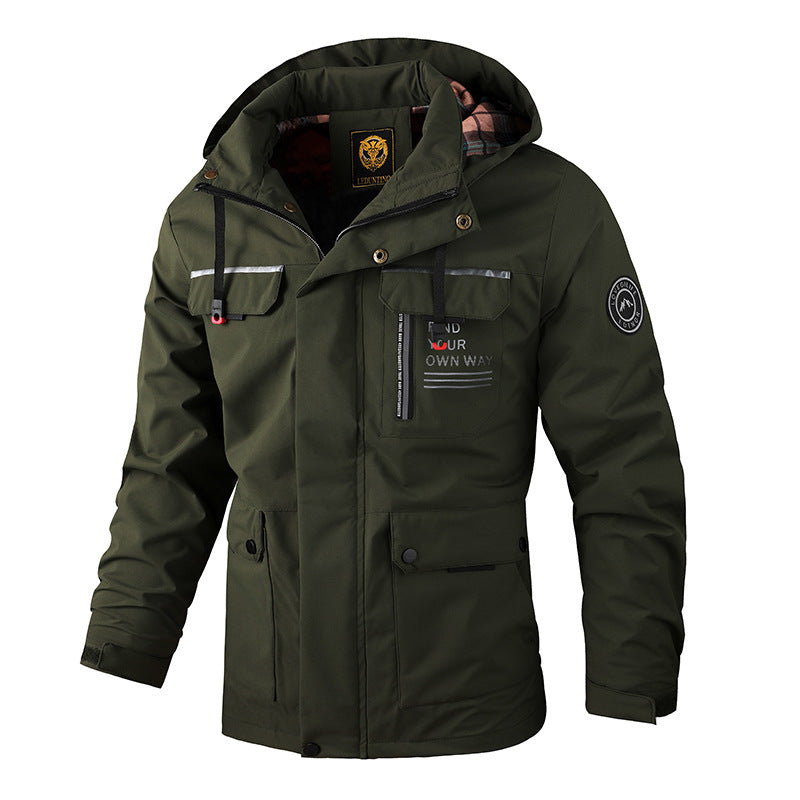 Men's casual jacket parka