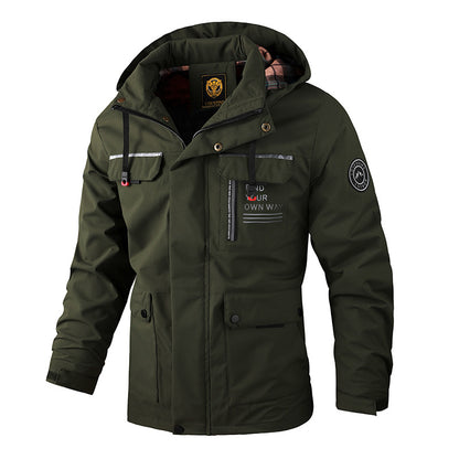 Men's casual jacket parka