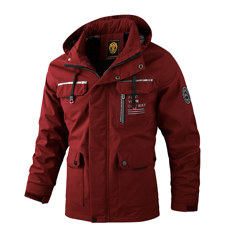 Men's casual jacket parka