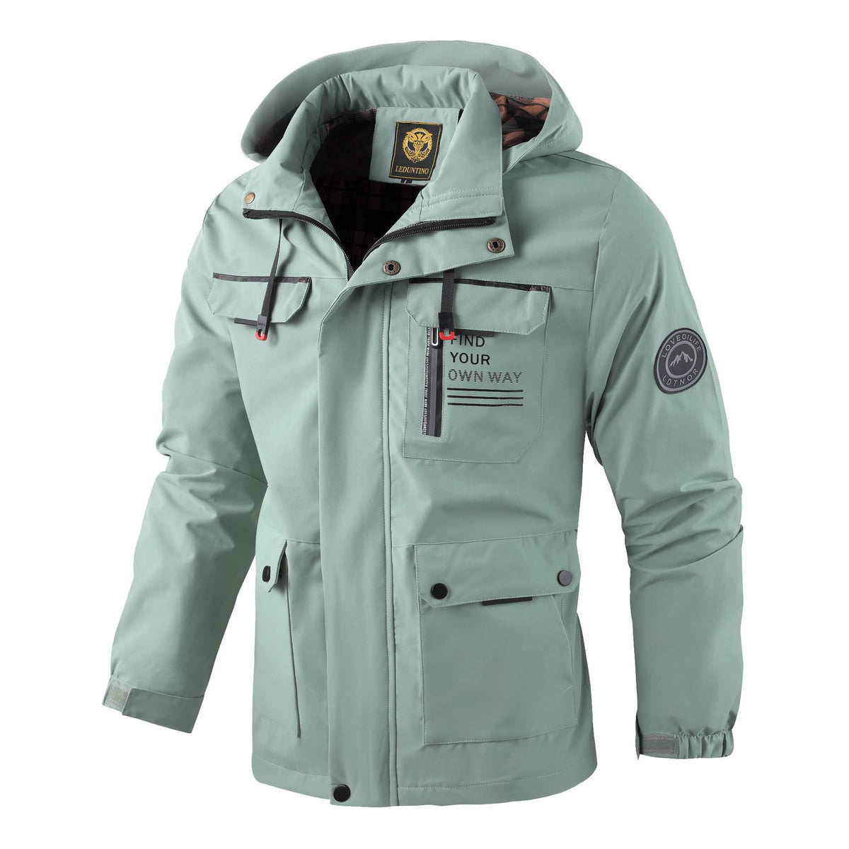Men's casual jacket parka