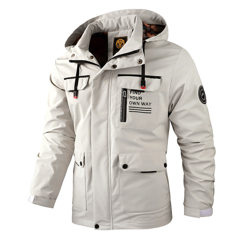 Men's casual jacket parka