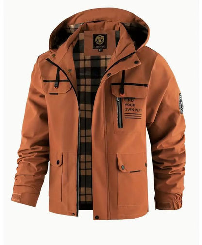 Men's casual jacket parka