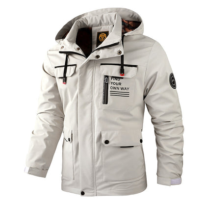 Men's casual jacket parka