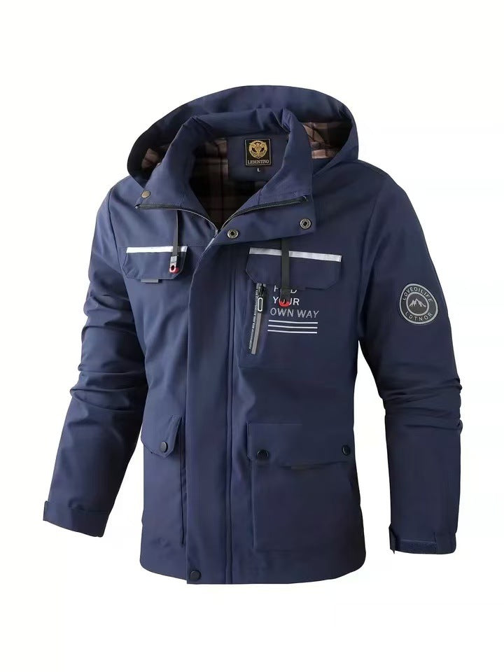 Men's casual jacket parka