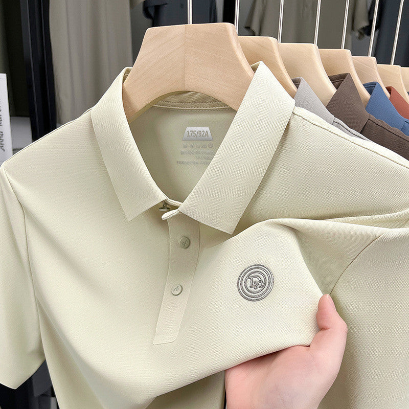 Men's Casual Short Sleeve Polo Shirt