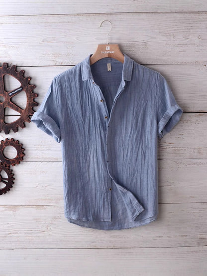 Men's Casual Short Sleeve Shirt