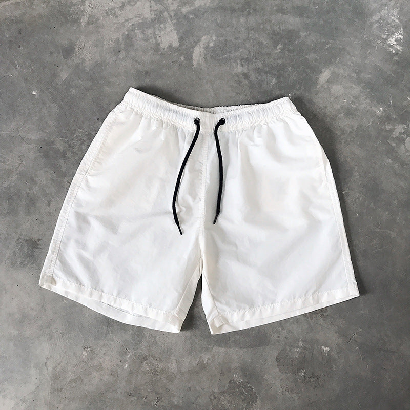 Men's casual shorts candy-colored capri pants
