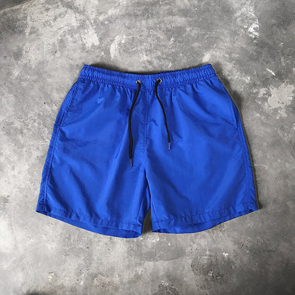 Men's casual shorts candy-colored capri pants
