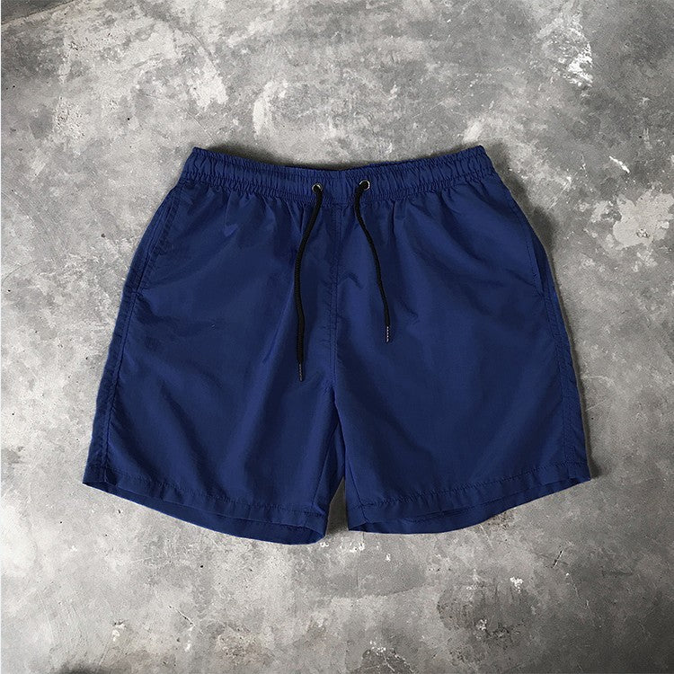 Men's casual shorts candy-colored capri pants