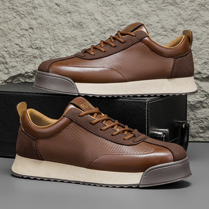 Men's Casual Sneakers with Thick Sole