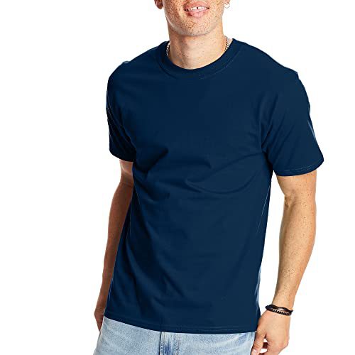 Men's Casual Sports Short-Sleeved Solid Color Round Neck