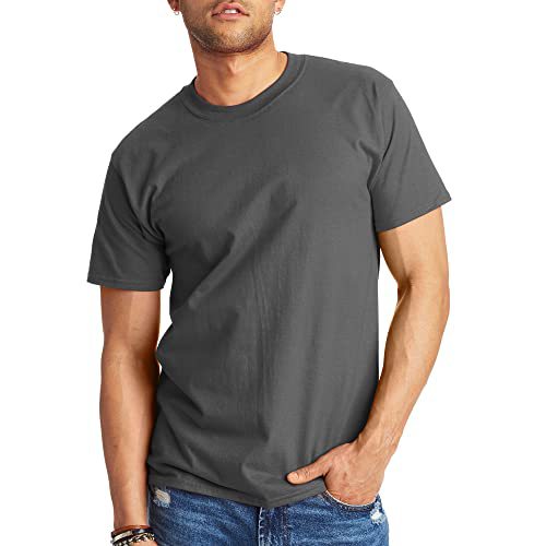 Men's Casual Sports Short-Sleeved Solid Color Round Neck