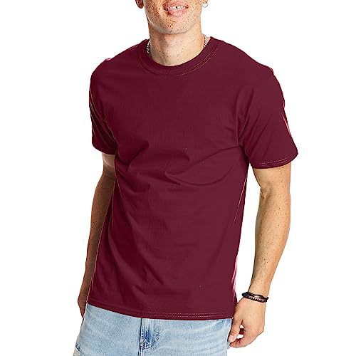 Men's Casual Sports Short-Sleeved Solid Color Round Neck