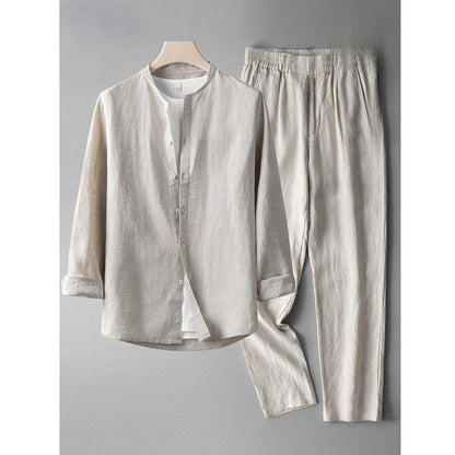 Men’s casual top and long pants