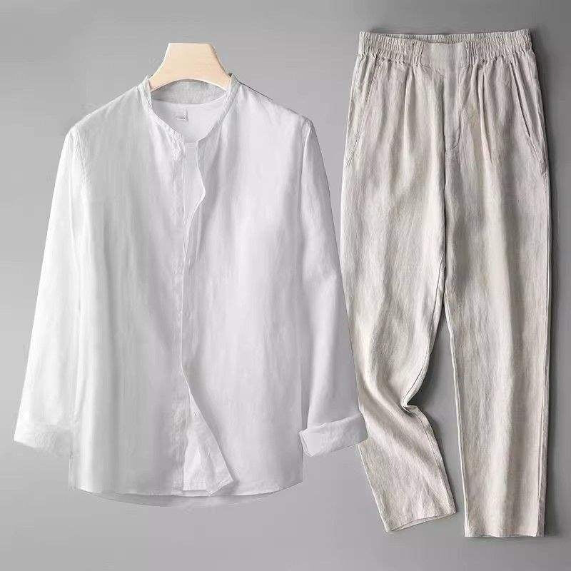 Men’s casual top and long pants