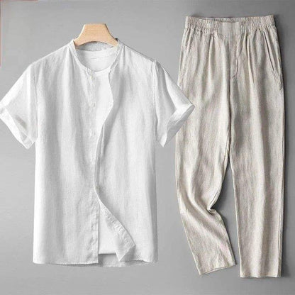 Men’s casual top and long pants