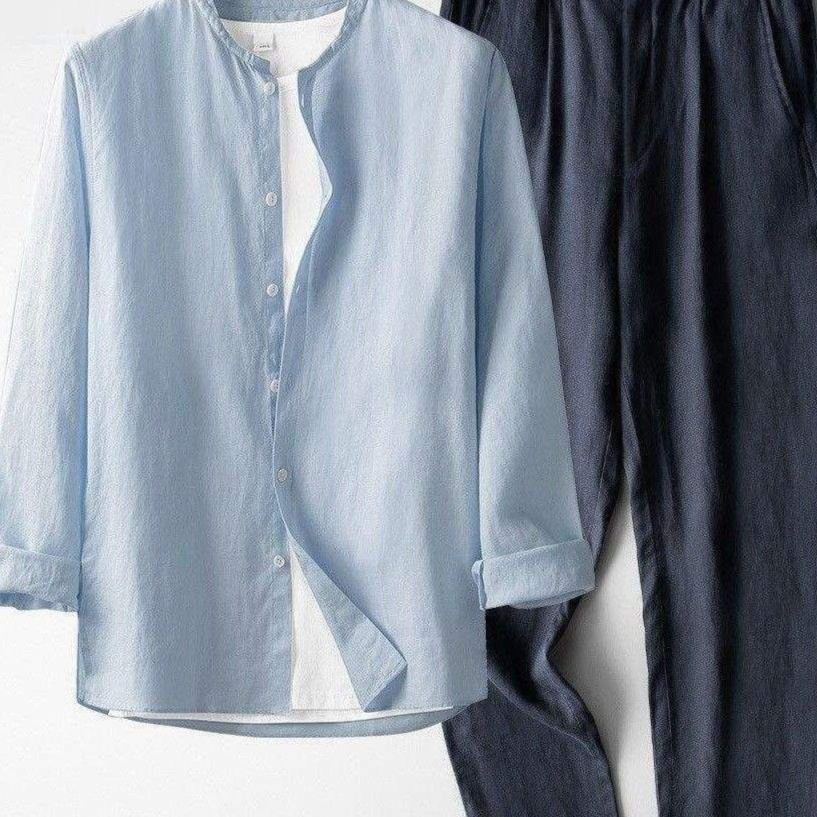 Men’s casual top and long pants