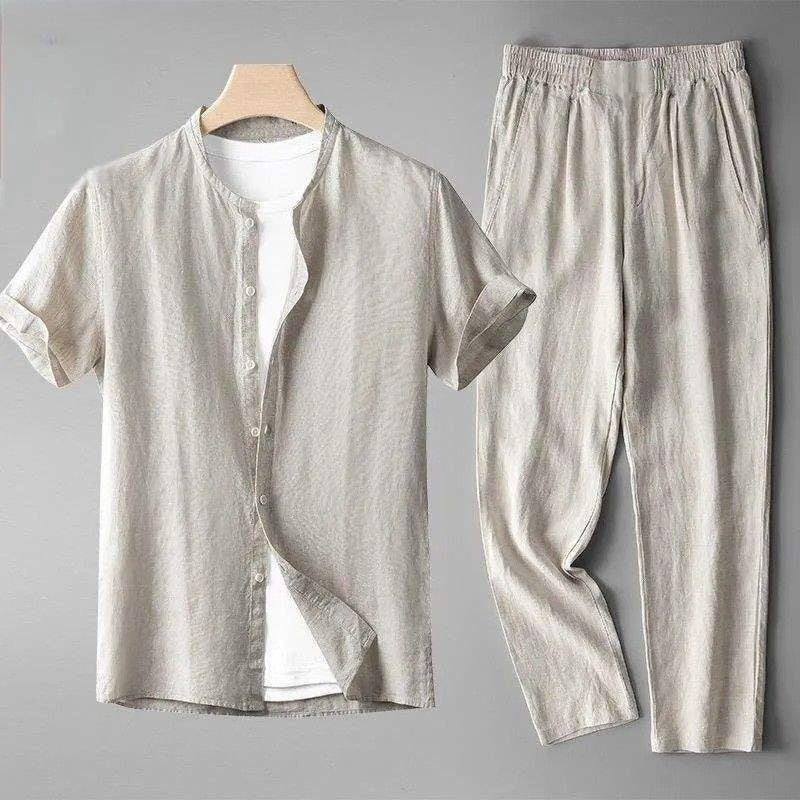 Men’s casual top and long pants